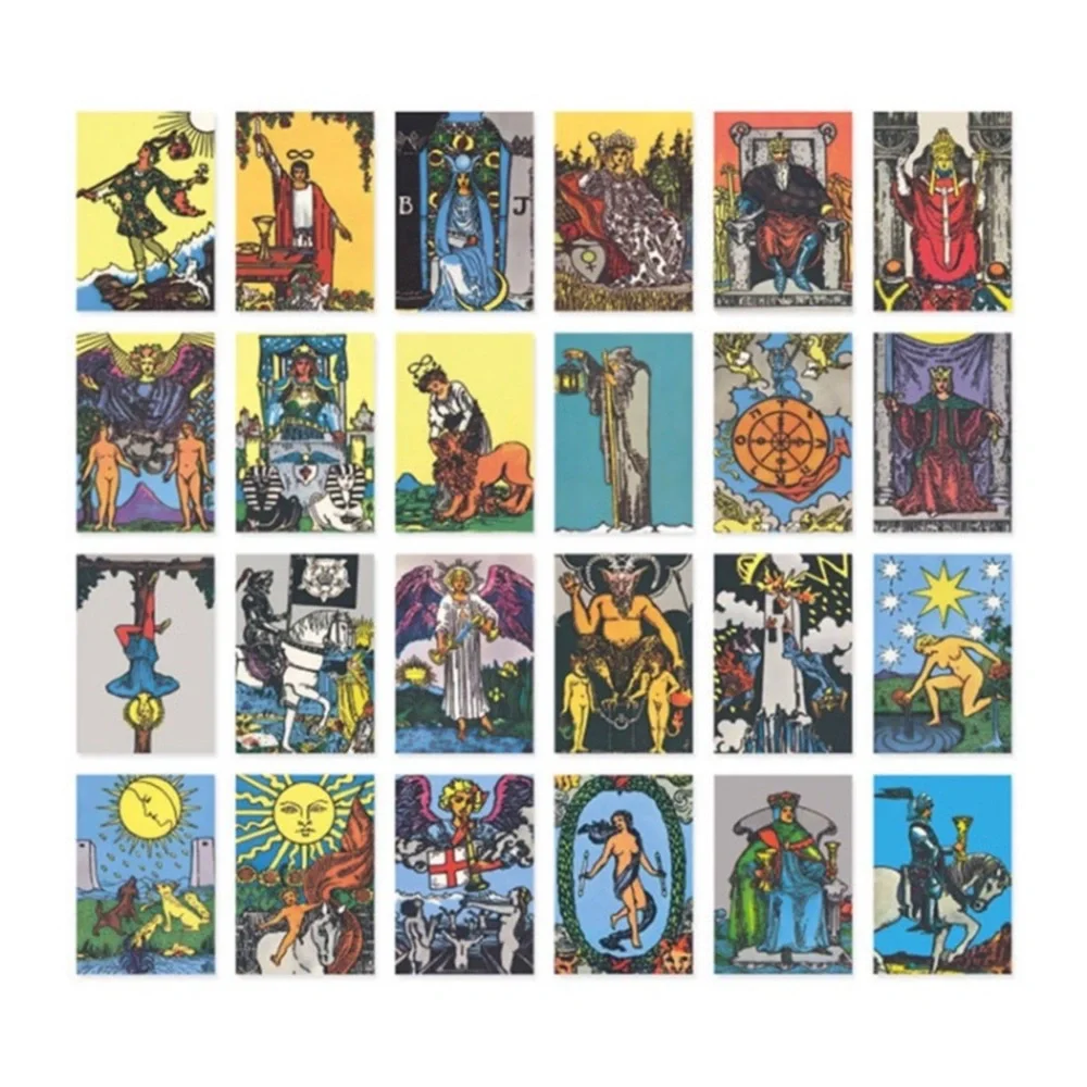 Miniature Vintage Rider Waite Tarot Stickers - Picture 7 of 12